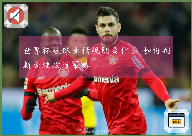 世界杯让球竞猜规则是什么 如何判断合理投注策略