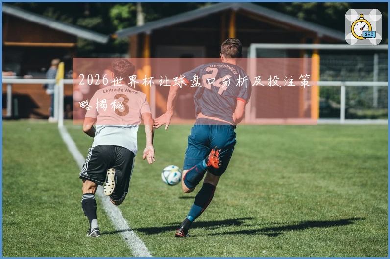 2026世界杯让球盘口分析及投注策略揭秘